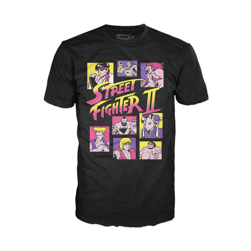 Street Fighter II in Arcade Box Tee | From the Vault | Funko