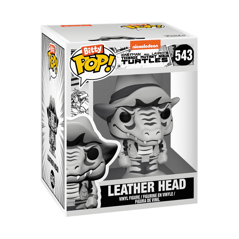 Bitty Pop! Teenage Mutant Ninja Turtles (Deco) Leather Head | From