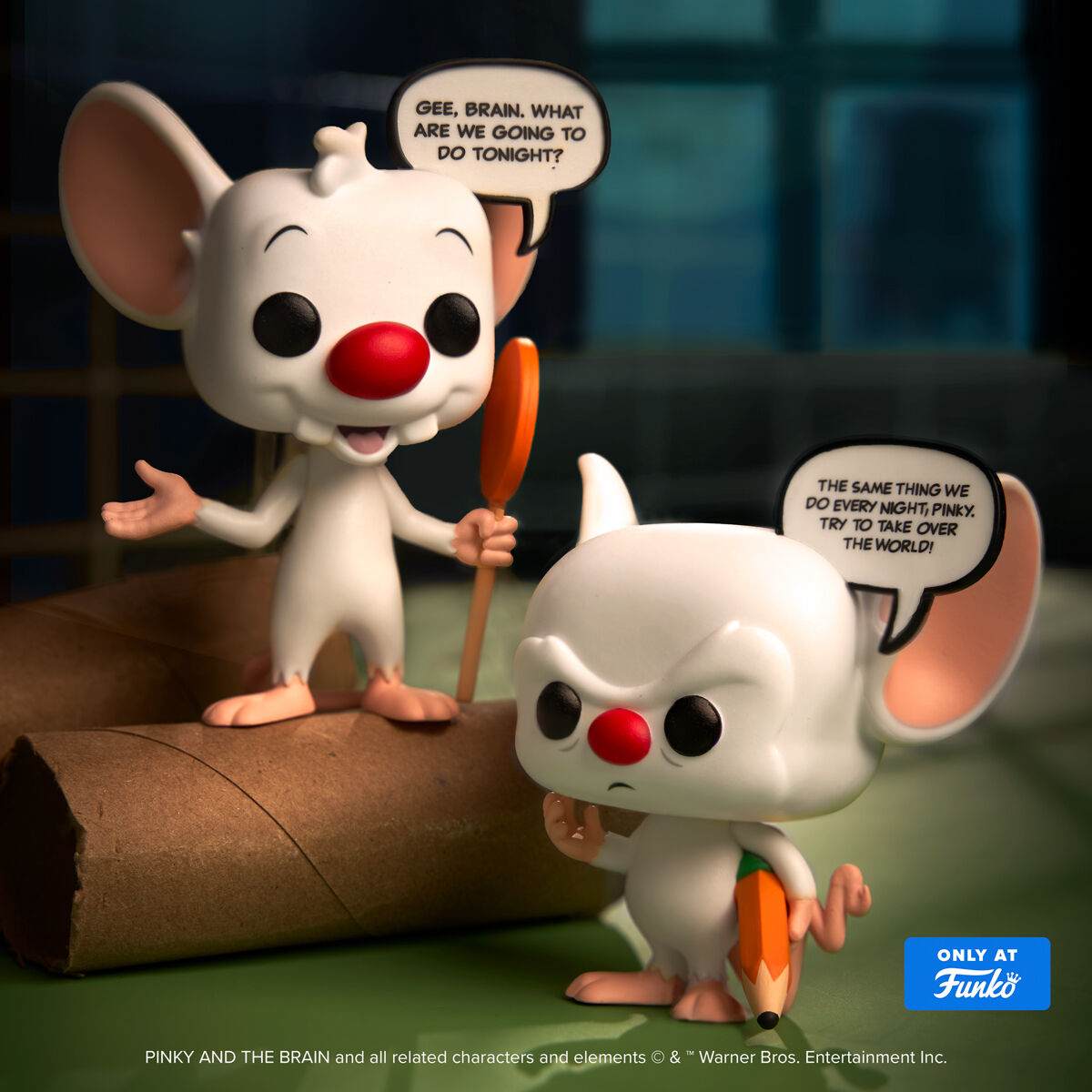 コミック・アニメ Funko Pop Pinky & brain FUNKO POP! ANIMATION: Pinky & The Brain - The Brain, Figures
