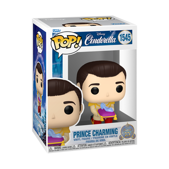 Pop! Prince Charming with Slipper (75th Anniversary), Image 2