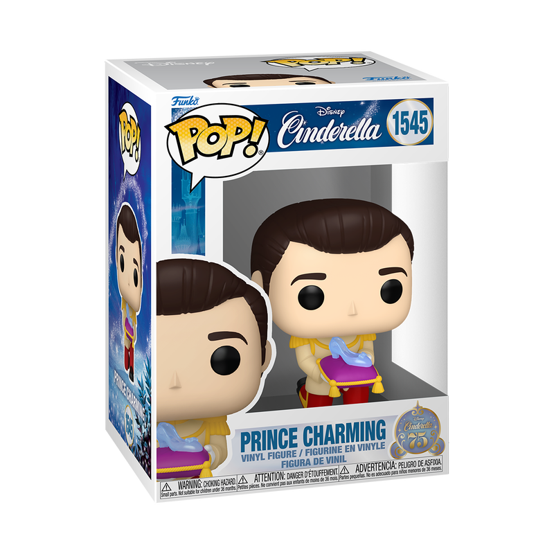 Pop! Prince Charming with Slipper (75th Anniversary), , hi-res view 2