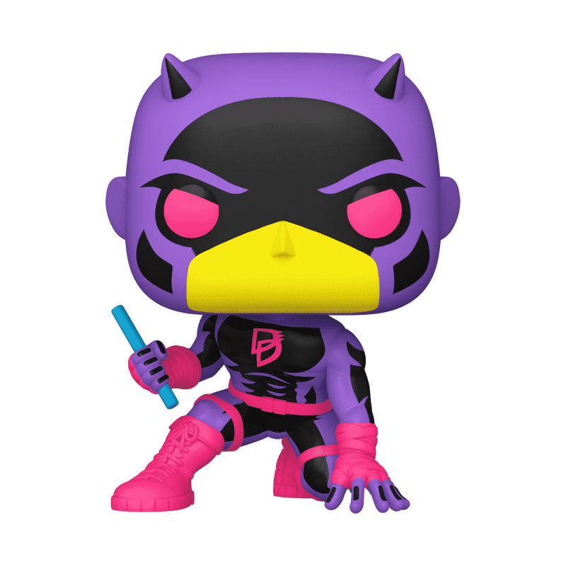 Pop! Daredevil (Black & Red) (Black Light), , hi-res view 1