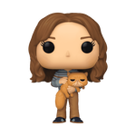 Pop! Hermione Granger with Crookshanks, , hi-res view 1