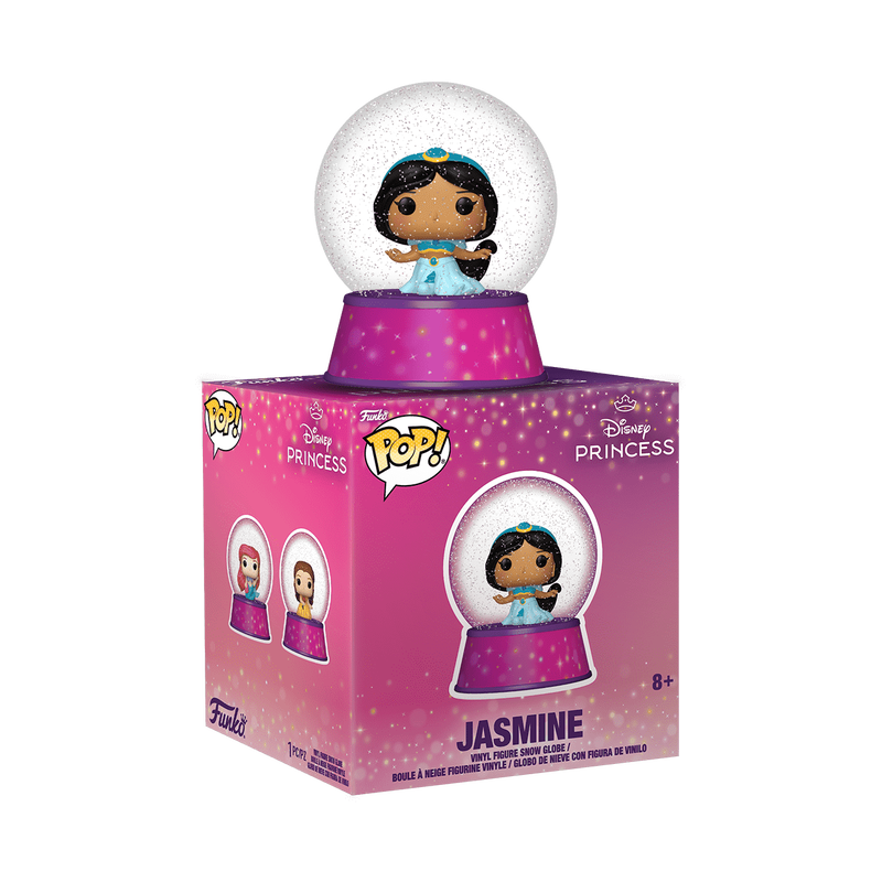 Disney Princess Mini Snow Globes Jasmine, , hi-res view 1