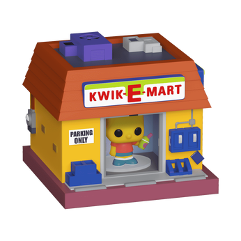 Bitty Pop! Towns Bart Simpson and Kwik-E-Mart, Image 1