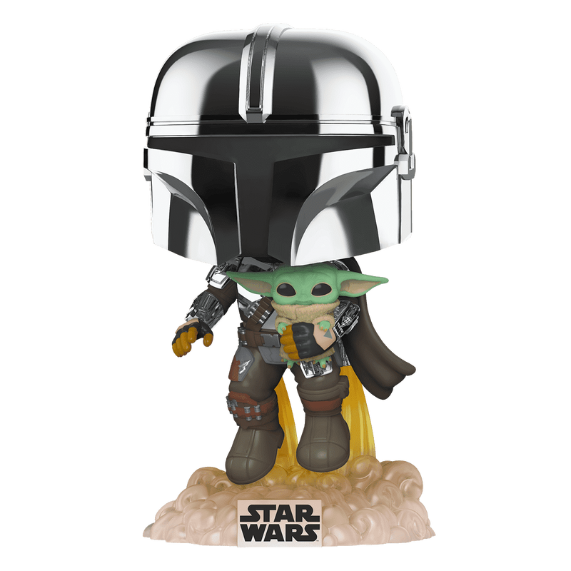 POP Star Wars: ATG- Mandalorian w/Pin, , hi-res view 2