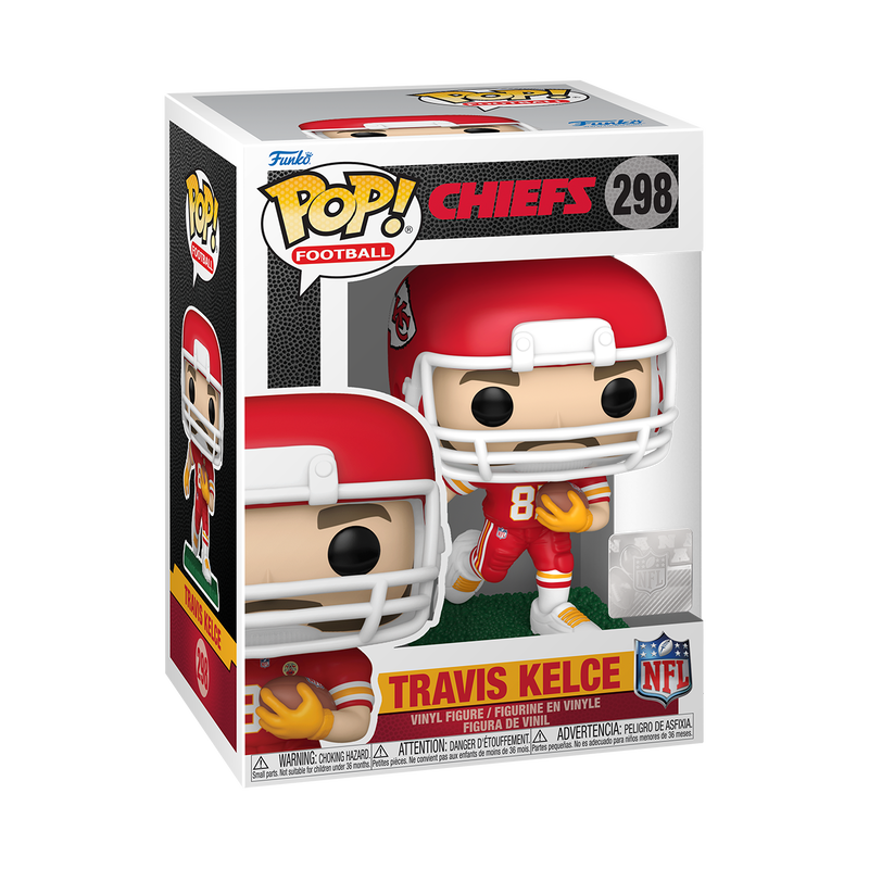 Pop! Travis Kelce (Running) (Red and White Uniform), , hi-res view 2