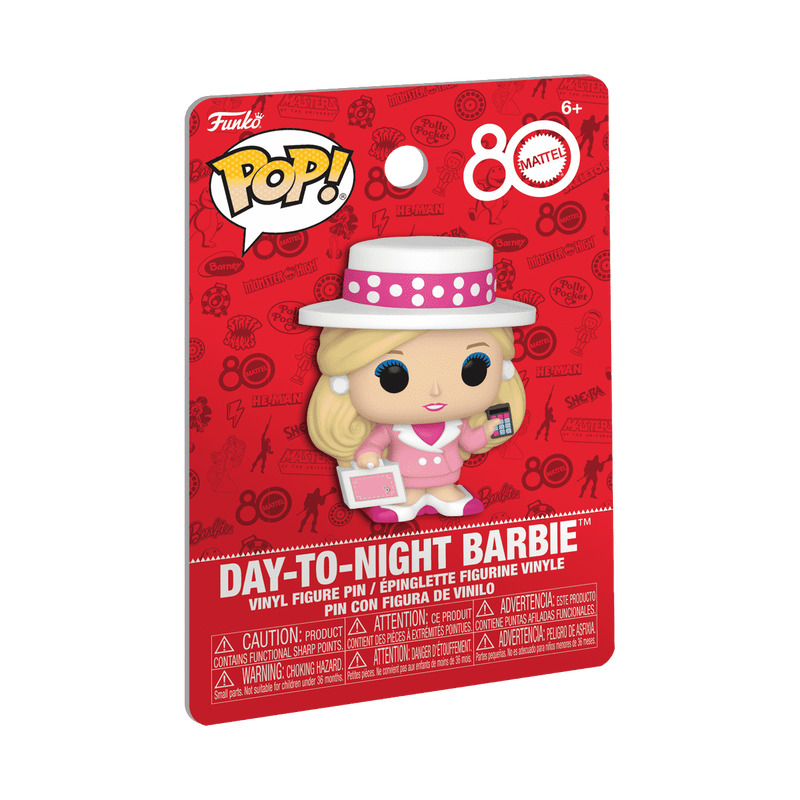 Pop! Vinyl Pin Day-To-Night Barbie, , hi-res view 1