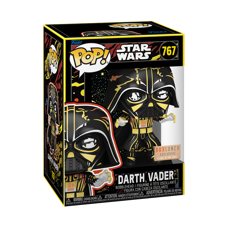Pop! Darth Vader (Retro) (Glow), , hi-res view 2