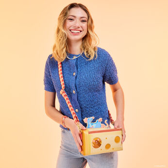 Ratatouille Charcuterie Cheese Figural Crossbody Bag, Image 2
