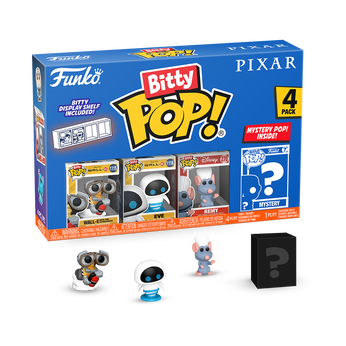 Bitty Pop! Pixar 4-Pack Series 4, Image 1