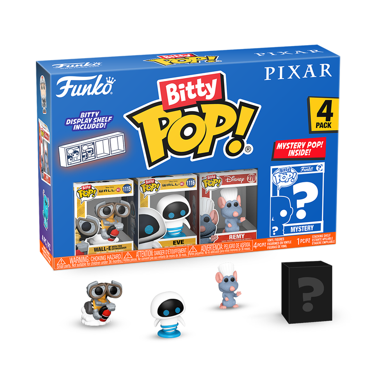 Bitty Pop! Pixar 4-Pack Series 4, , hi-res view 1