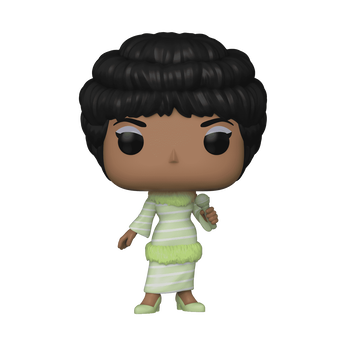 Pop! Aretha Franklin in Green Dress, Image 1