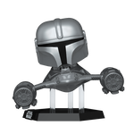 Pop! Rides Super Deluxe The Mandalorian in N-1 Starfighter with R5-D4, , hi-res view 1