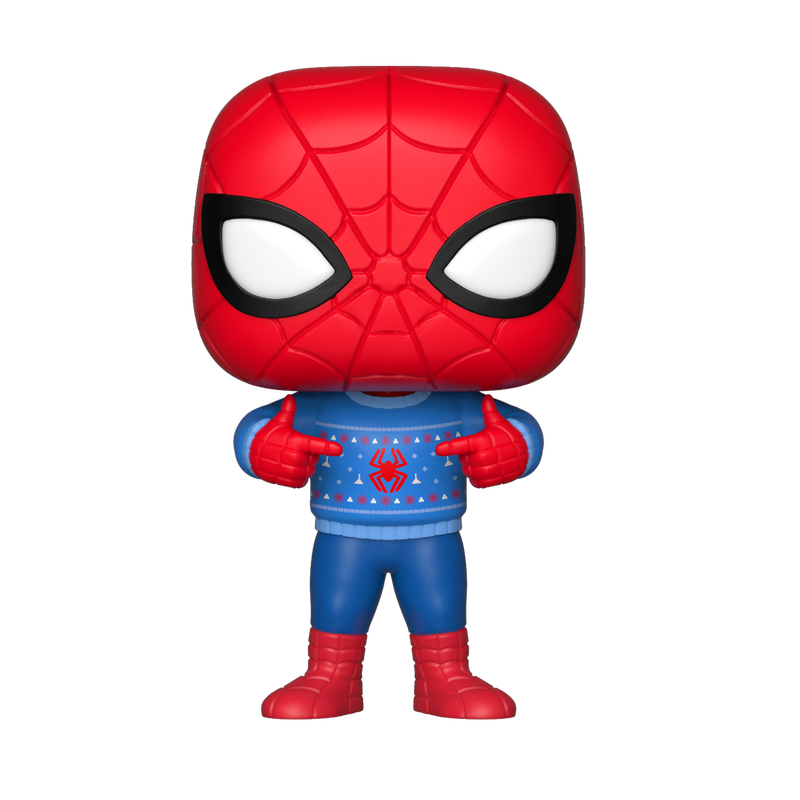 Pop! Spider-man with Ugly Sweater, , hi-res view 1
