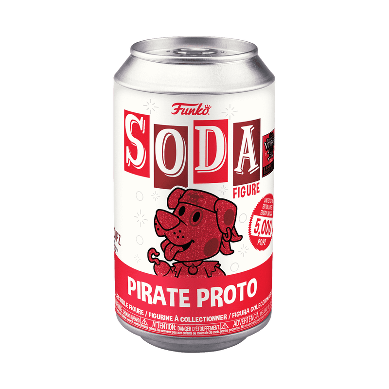 Vinyl SODA Pirate Proto (Red), , hi-res view 2