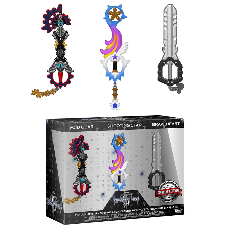 3 Pack - Kingdom Hearts - Keyblades, , hi-res view 1