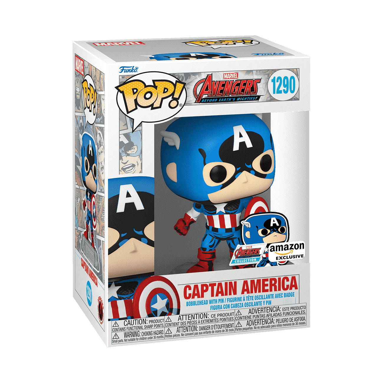 セール 一番安い 1円～ FUNKO POP! アベンジャーズ 464 キャプテン・アメリカ その他