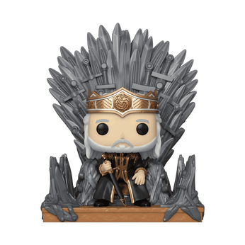 Pop! Deluxe Viserys on the Iron Throne, Image 1