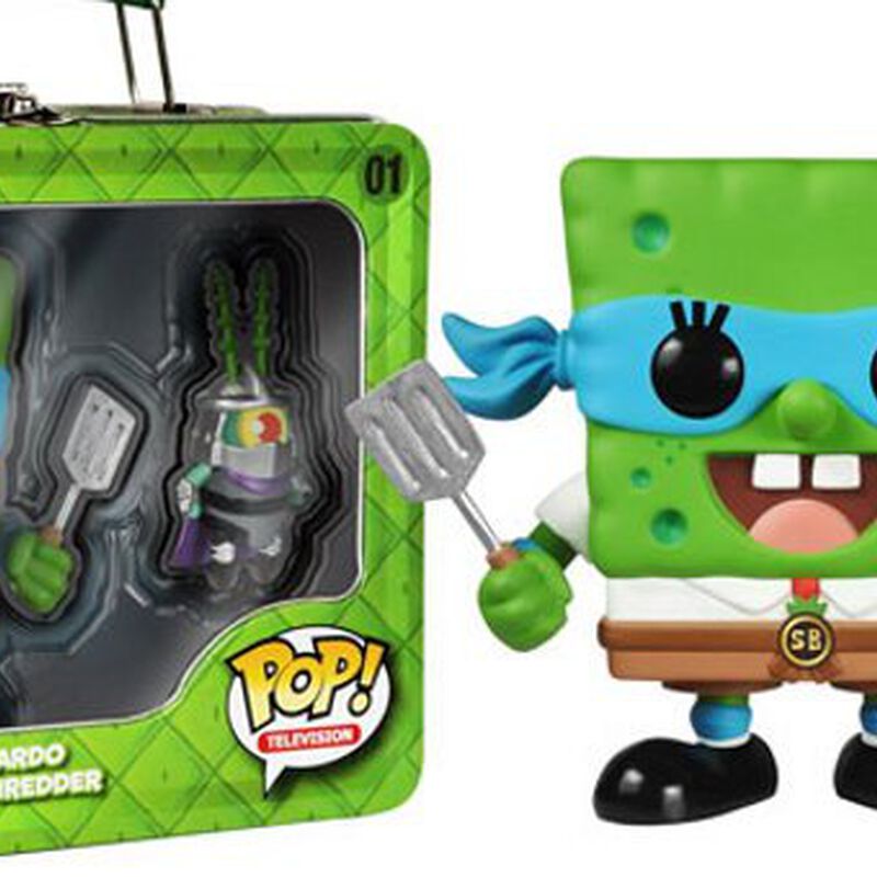 Pop! Spongebob Leonardo & Plankton Shredder, , hi-res view 1