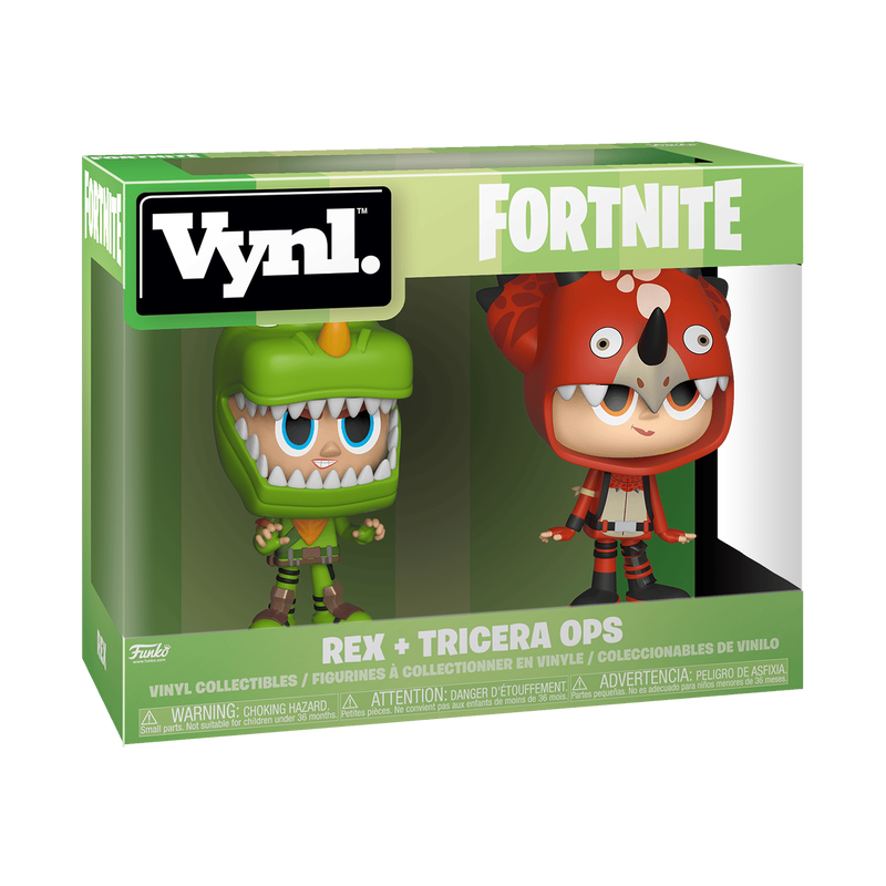 Rex & Tricera Ops 2-Pack Pint Size Heroes, , hi-res view 2