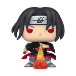 Pop! Itachi Uchiha (Fireball Jutsu) with Pop! Protector, , hi-res view 1
