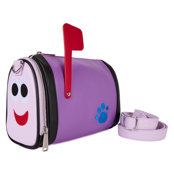 Blue's Clues Mail Time Figural Mailbox Crossbody Bag with Coin Bag, Image 1