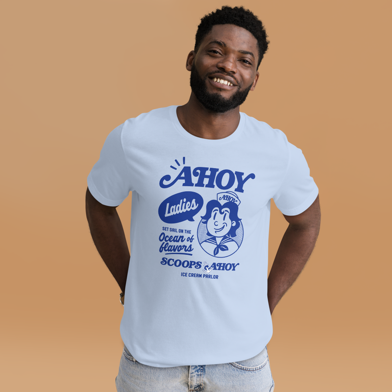 Stranger Things Scoops Ahoy Tee, , hi-res view 1