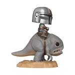 Pop! Deluxe The Mandalorian on Blurrg, , hi-res view 1
