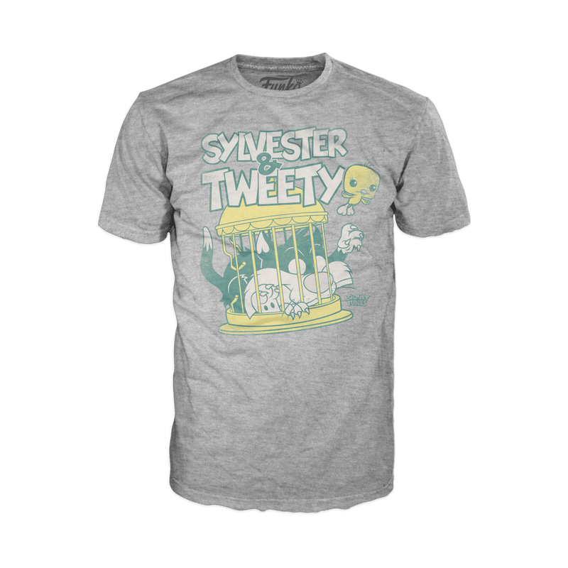 POP & Tee: Looney Tunes- Sylvester&Tweety (t-shirt), , hi-res view 1