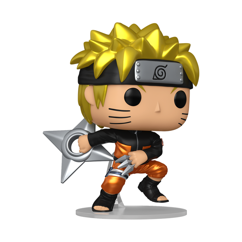 Pop! Naruto Uzumaki with Kunai & Shuriken | Funko