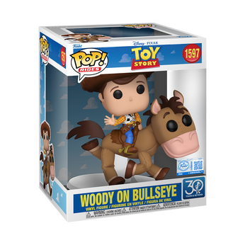 Pop! Rides Deluxe Woody on Bullseye (30th Anniversary), Image 2