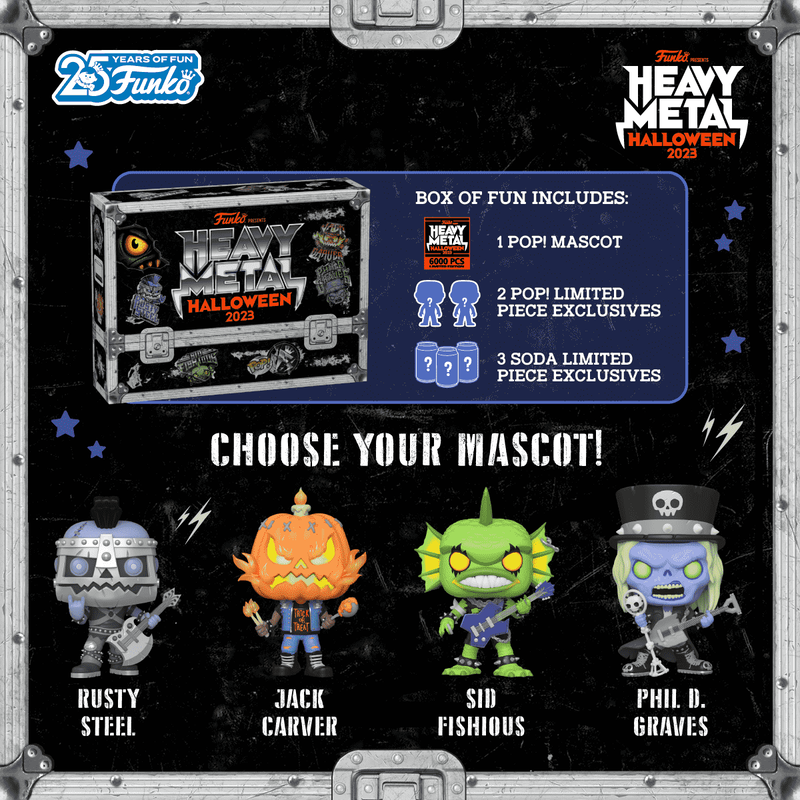 Heavy Metal Halloween Box of Fun 2023, , hi-res view 1