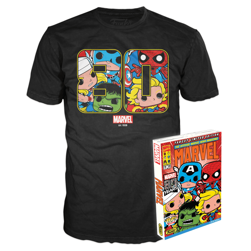 Boxed Tee: Marvel - Marvel 80th Group (T-shirt), , hi-res view 1