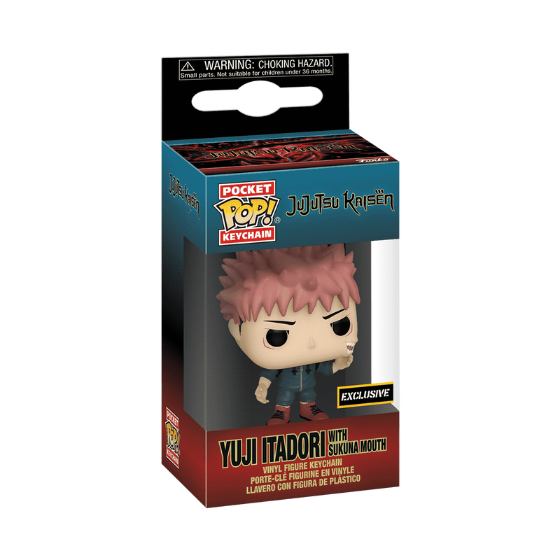 Pop! Keychain Yuji Itadori with Sukuna Mouth, , hi-res view 2