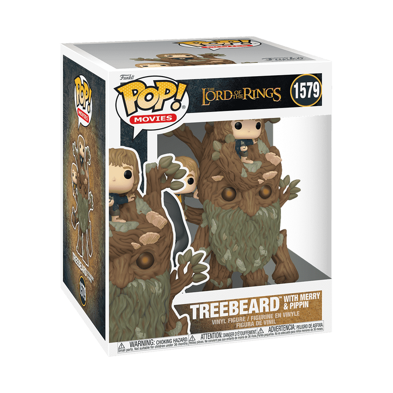 Pop! Super Treebeard with Merry & Pippin, , hi-res view 2