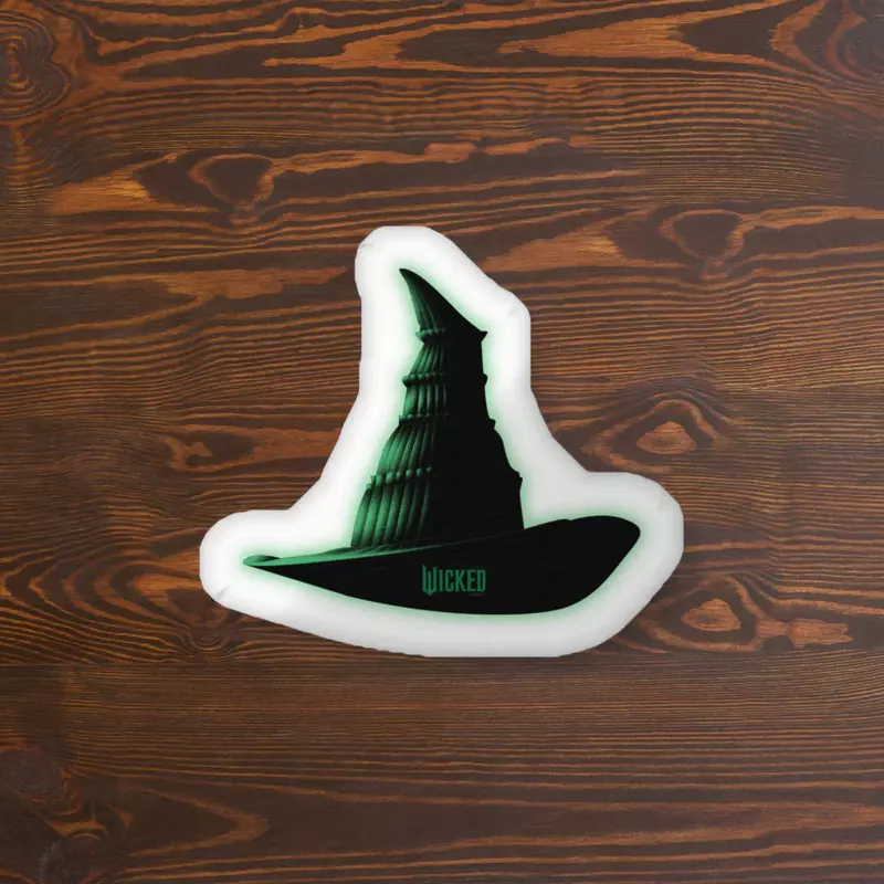 Wicked Hat Custom Shaped Pillow, , hi-res view 1