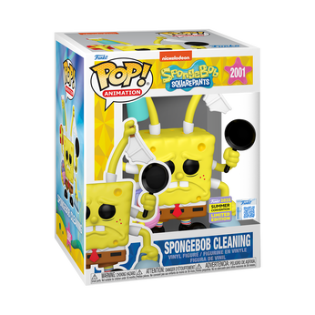 Pop! Premium SpongeBob Cleaning, Image 2