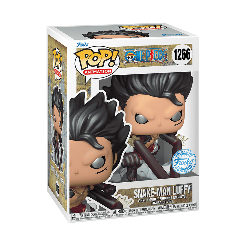 Pop! Snake-Man Luffy (Metallic), , hi-res view 3