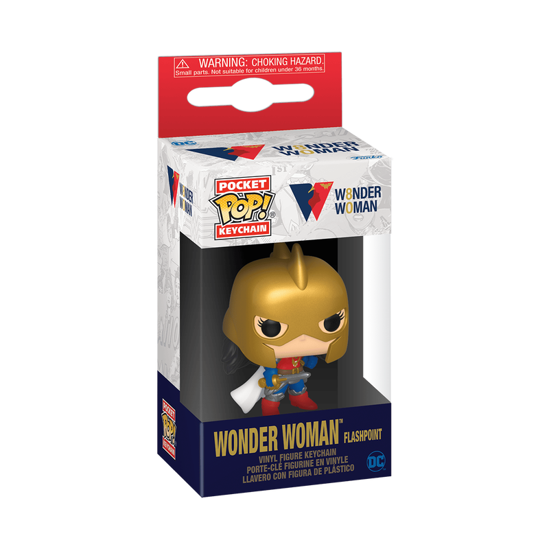 Pop! Keychain Wonder Woman Flashpoint, , hi-res view 2