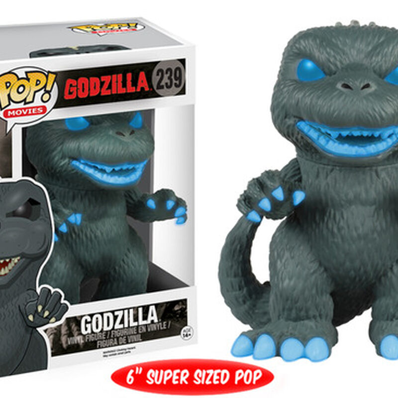 Godzilla - Godzilla 6" (Glow), , hi-res view 1