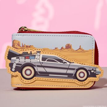 Back To The Future 40th Anniversary Time Machine Accordion Wallet, Image 2
