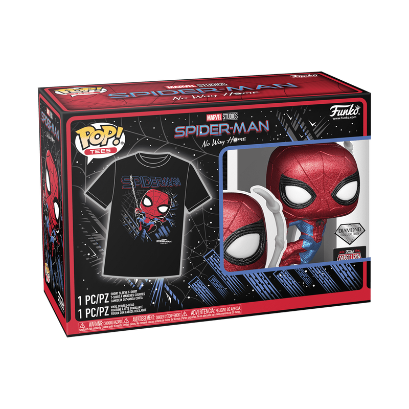 20-60代からのファッション通販  Pop! & (Diamond) Spider-Man Tee スパイダーマン