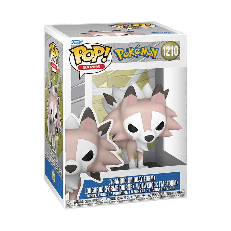 Pop! Lycanroc (Midday Form), , hi-res view 2