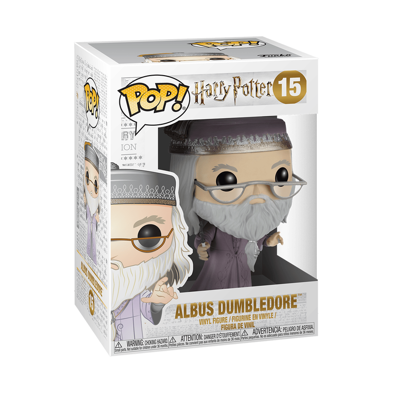 Pop! Albus Dumbledore with Wand at Funko.