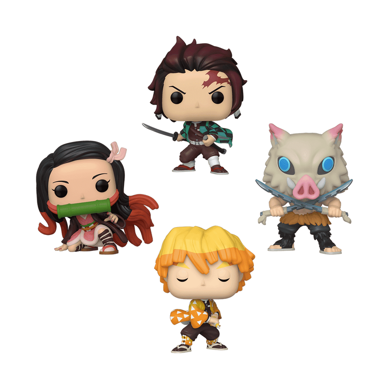 Pop! Demon Slayer 4-Pack, , hi-res view 1