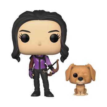 Pop! & Buddy Kate Bishop with Lucky the Pizza Dog, Image 1