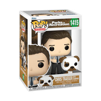 Pop! & Buddy Chris Traeger with Champion, Image 2