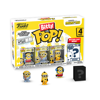 Bitty Pop! Minions 4-Pack Series 3, Image 1