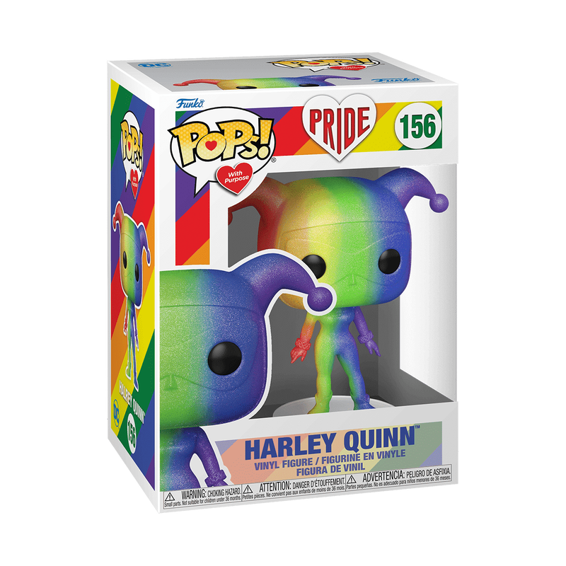 Pop! Harley Quinn (Rainbow Glitter), , hi-res view 2